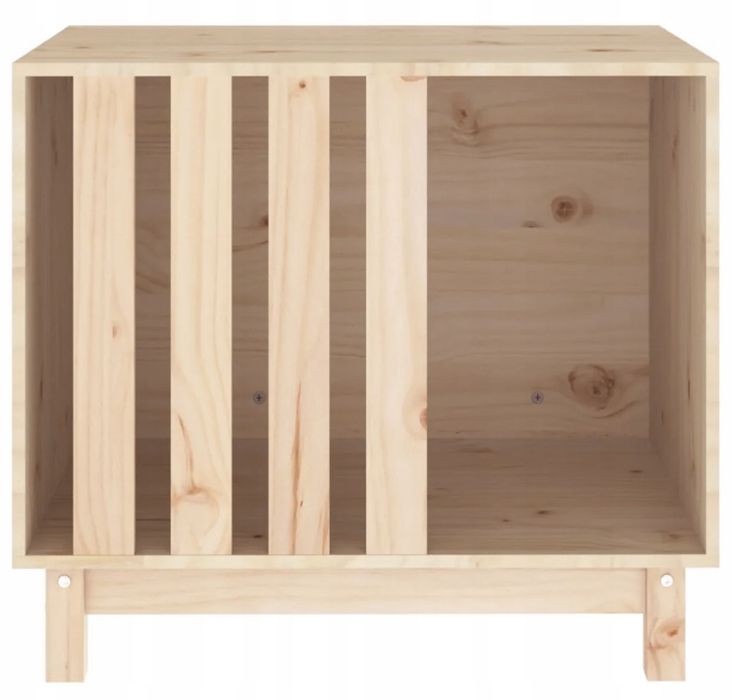 Buda dla psa do domu loft drewniana