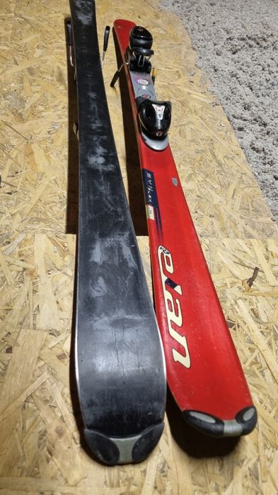 ZESTAW Narty juniorskie ELAN Integra 144 cm + kije narciarskie