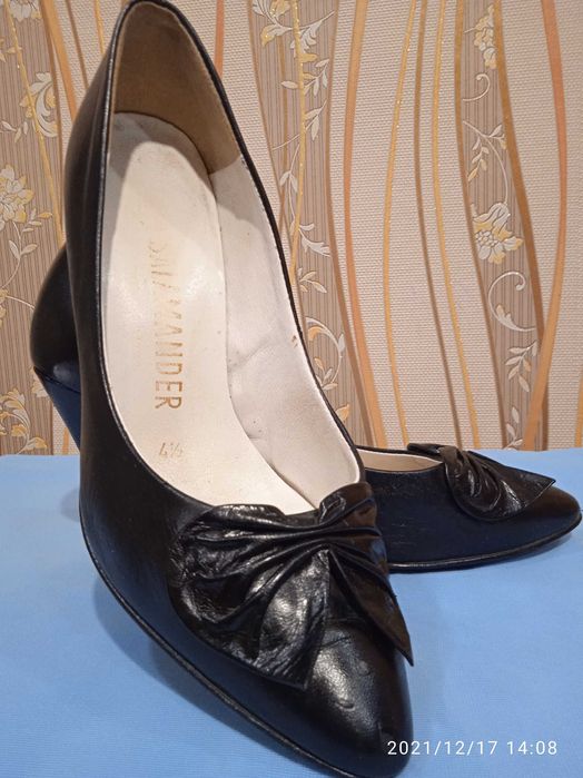 Туфли женские кожаные