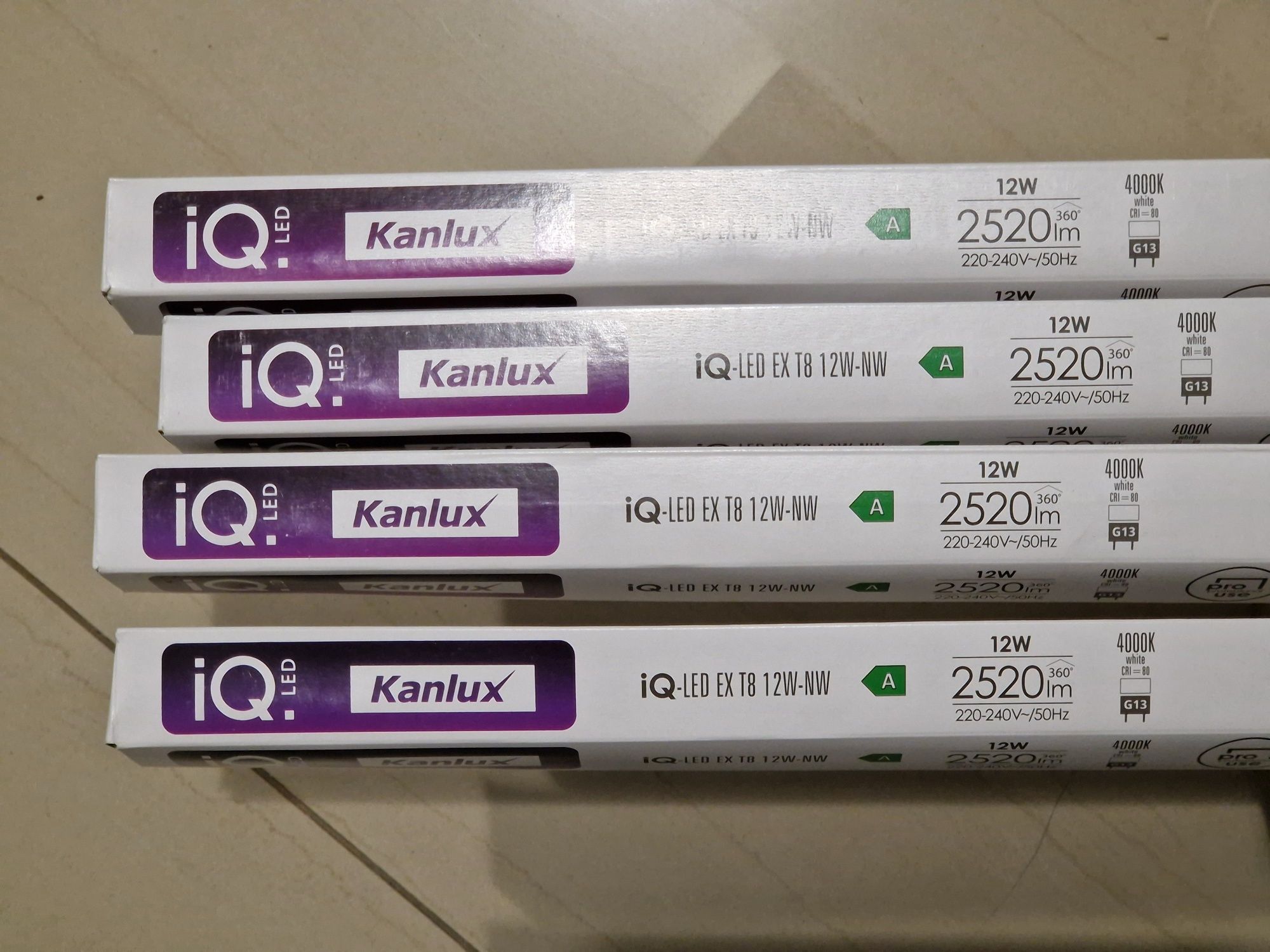 Świetlówki / tuby LED Kanlux iQ-LED EX T8 12W-NW 4 sztuki