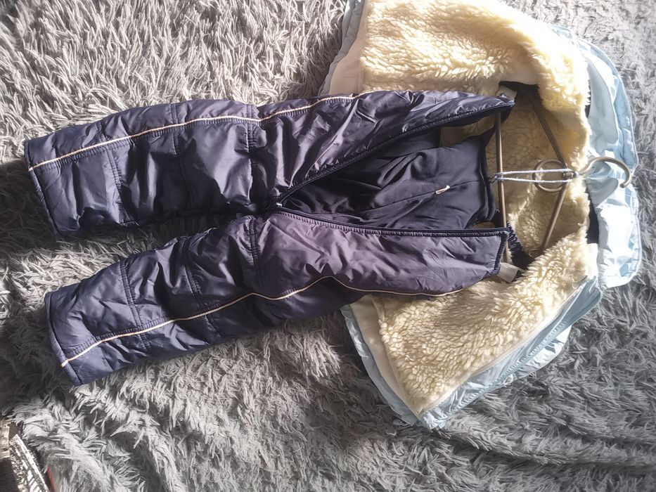 Зимній дитячий комбінезон Трійка 3 в 1 (куртка, конверт та комбінезон)