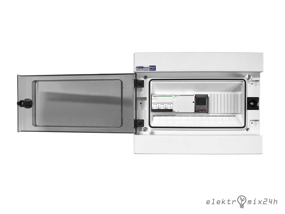 Rozdzielnica natynkowa hermetyczna IP65 do zabezpieczenia pompy ciepła