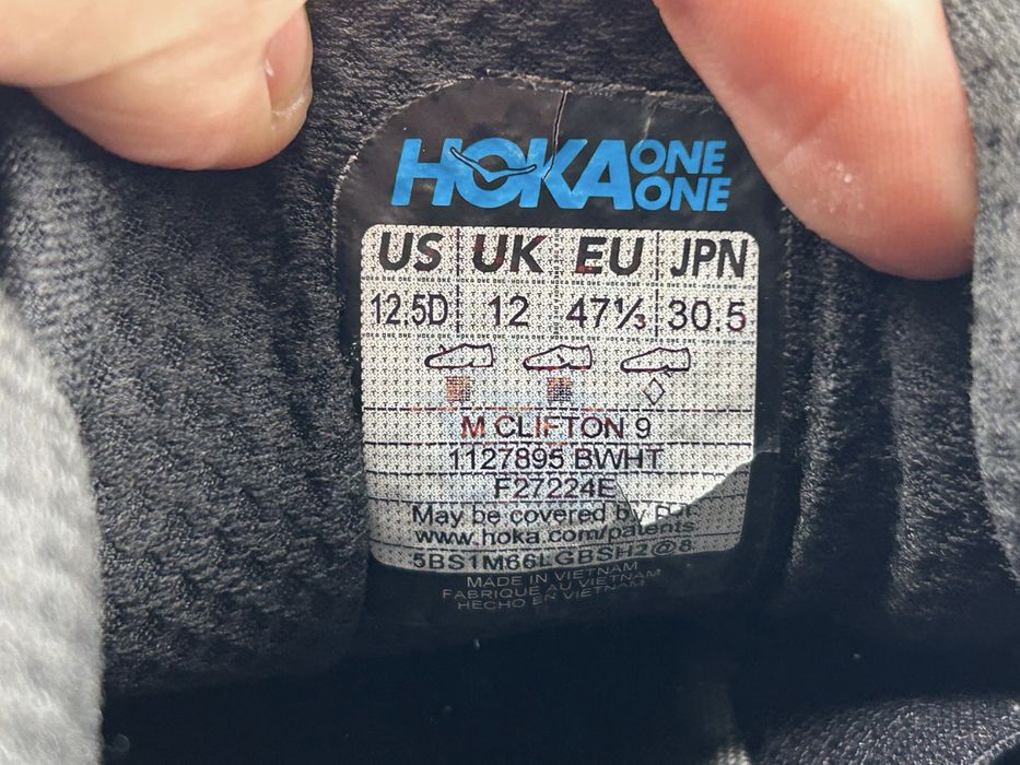 Оригінал! Кросівки Hoka Clifton 9 47 розмір М06066