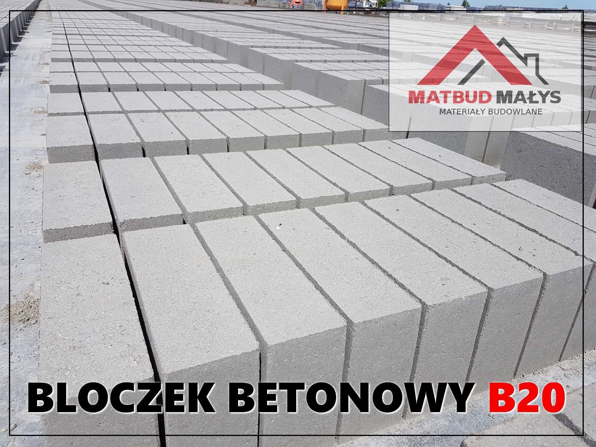 Pustak Bloczek betonowy B20 38x24x12