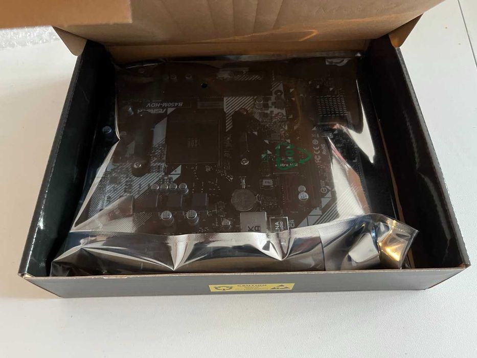 Płyta główna Asrock B450M-HDV R4.0 AM4; 2x DDR4 DIMM; Micro ATX nowa