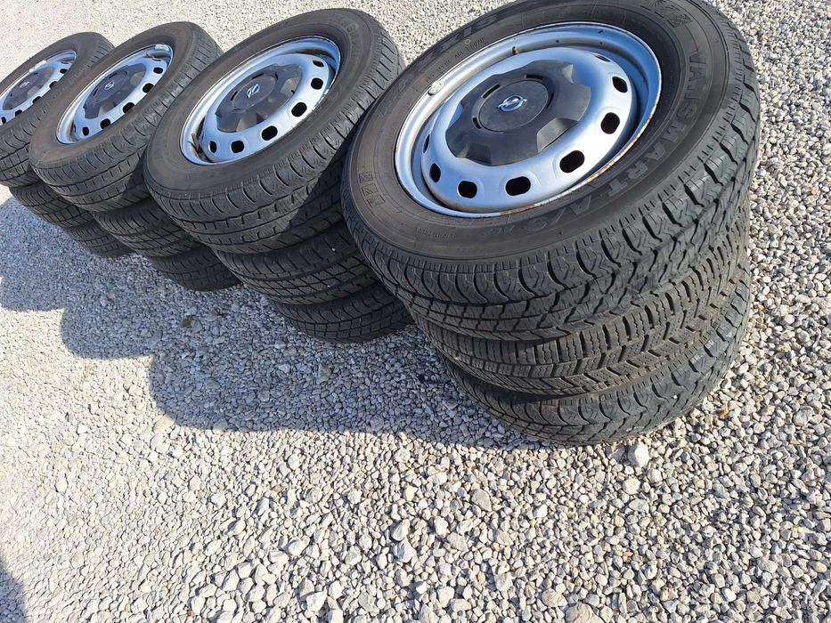 Koła Opony Zimowe Wielosezonowe Felgi 16 '' Komplet Opel Vivaro B