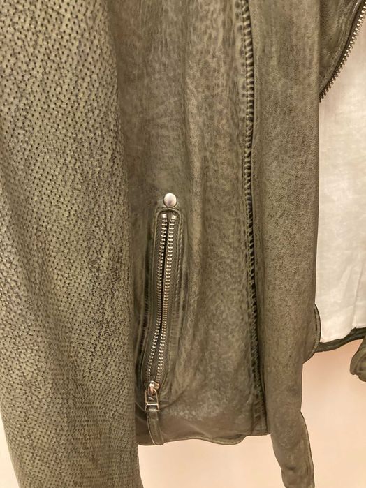 Blusão Pele Biker Style Ideal para a sua Mota Unissexo Veste M