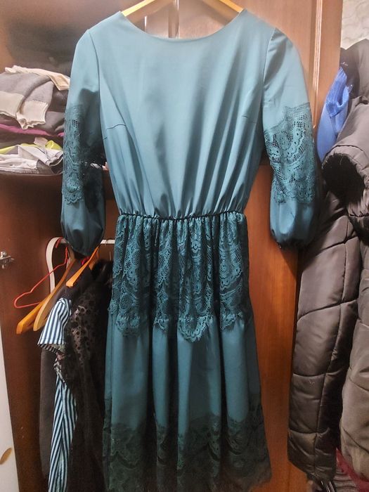 Сукня зелена 48 розмір