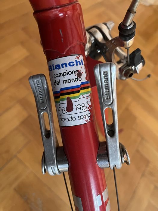 Шосер італійський Bianchi campione del mondo