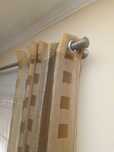 Cortinas para sala de estar, em bom estado!!
