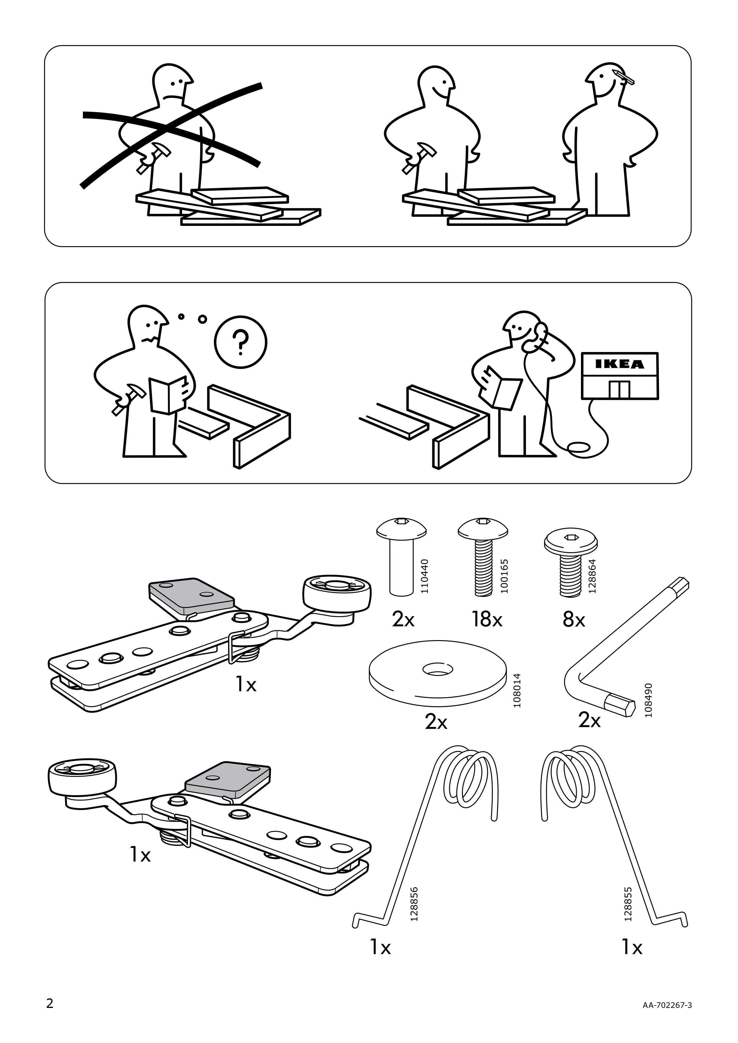 Sofa rozkładana 3-osobowa IKEA KARLABY