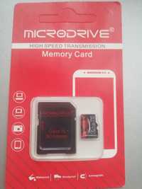 Kartę pamięci 64 gb Microdrive SD card pamięć Nowa + adapter
