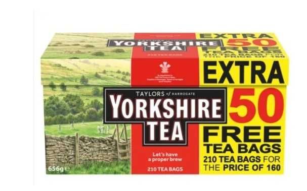 Herbata czarna ekspresowa Yorkshire Tea 210 SZT