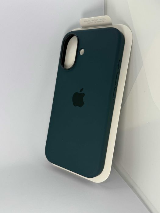 Capa Apple para Iphone 16 - Verde Lago - Novo e Embalado