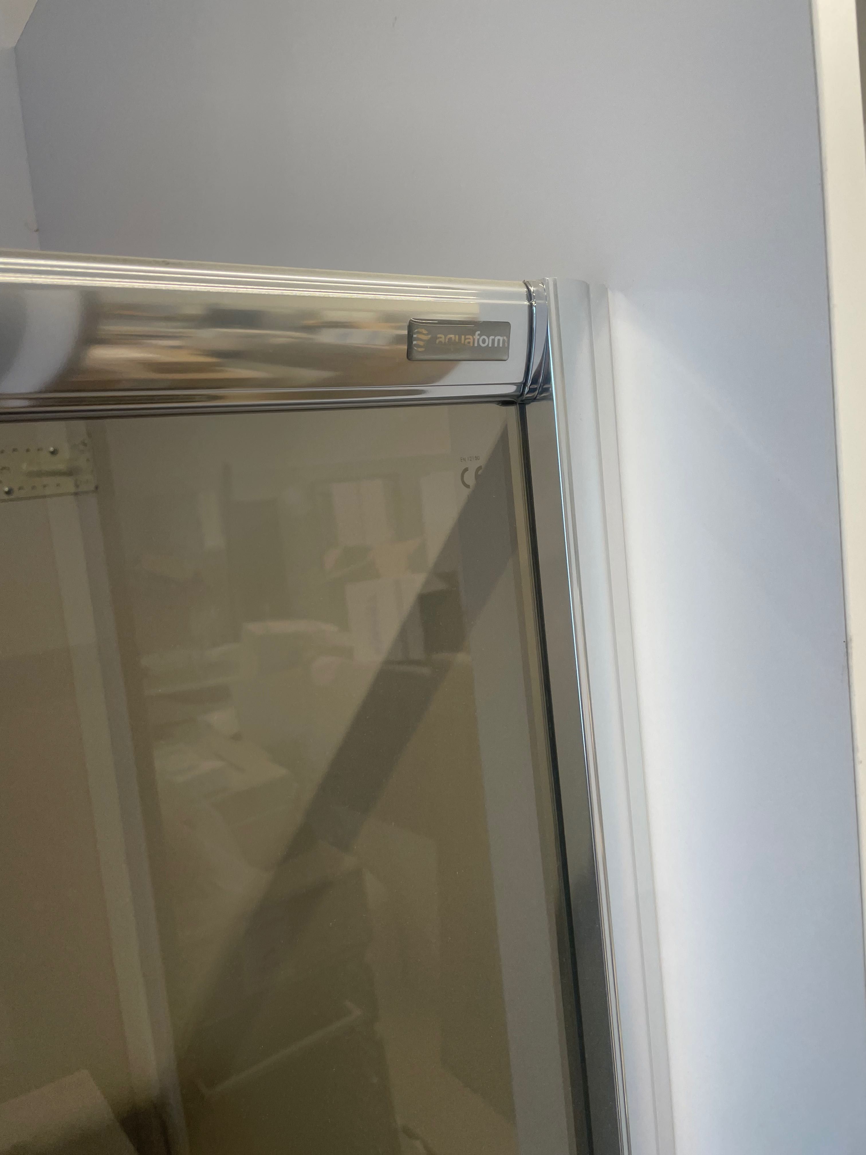 Kabina prysznicowa prostokątna 120 cm na 90 cm brązowe szkło