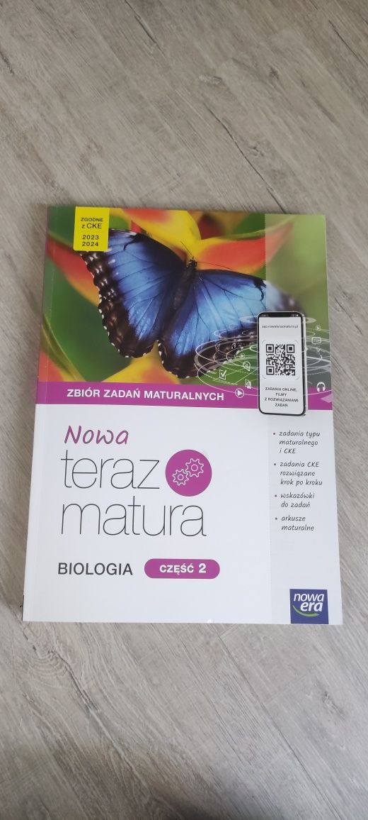 nowa teraz matura biologia cz 2 zbiór zadań