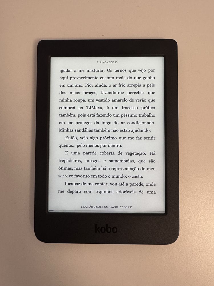 Kobo Nia - pouco uso