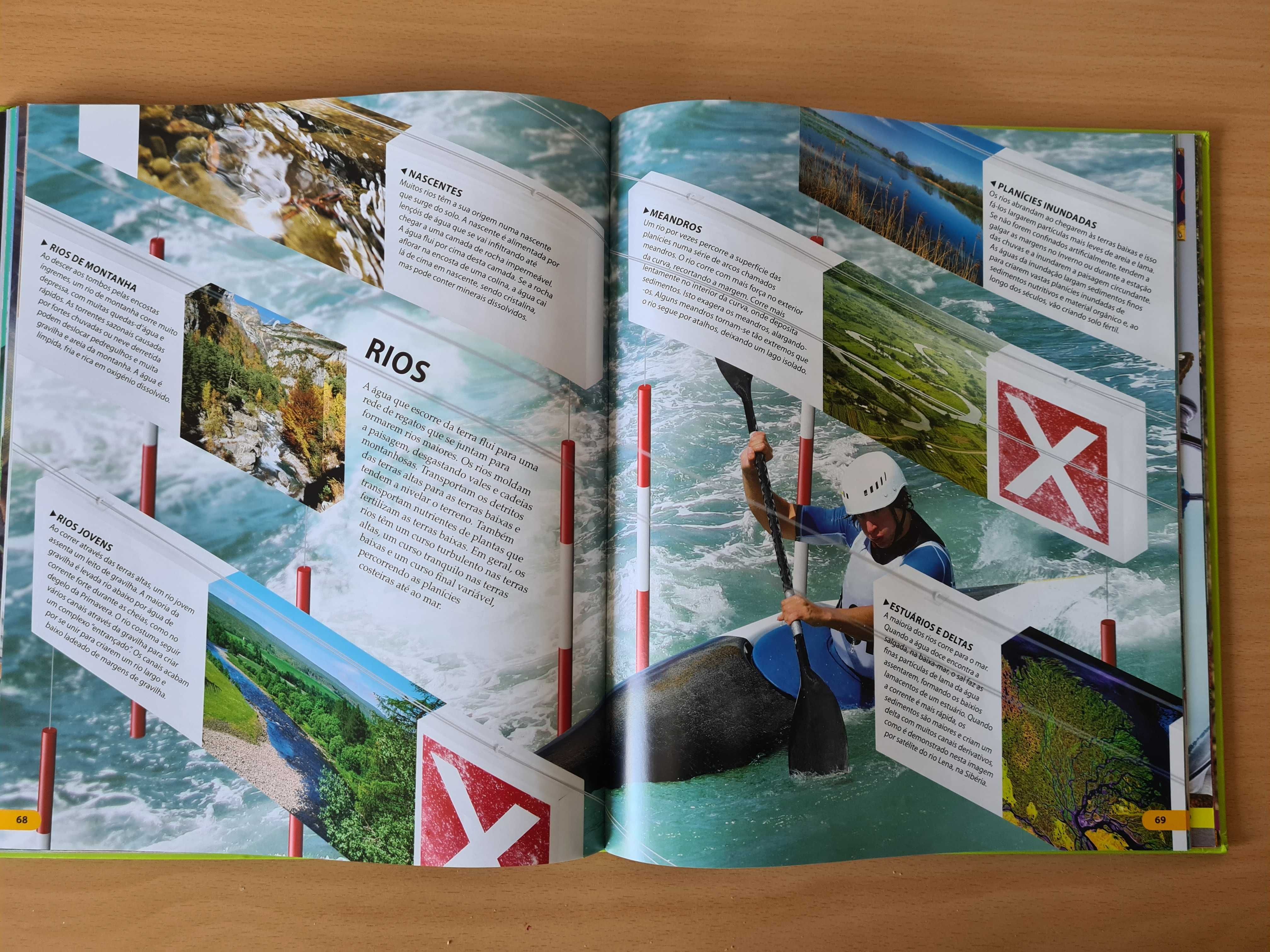 Livro para crianças "UAU! TERRA"
