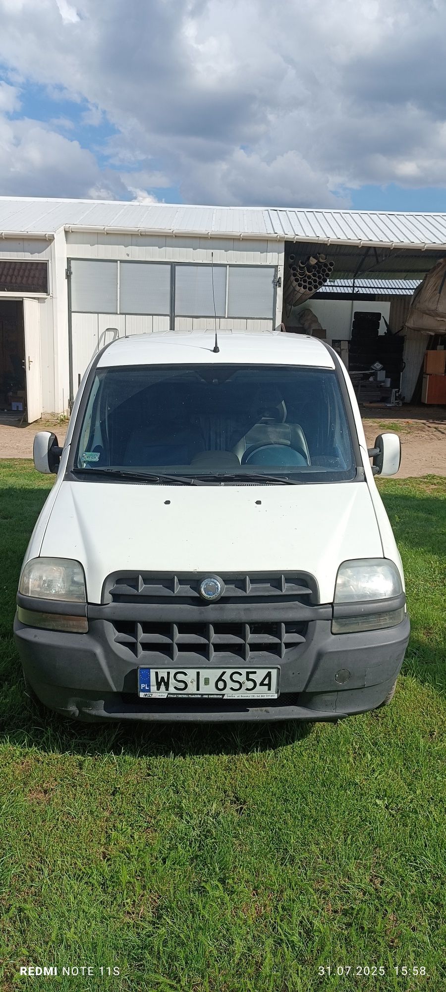 Fiat doblo cargo  1.9 2002r