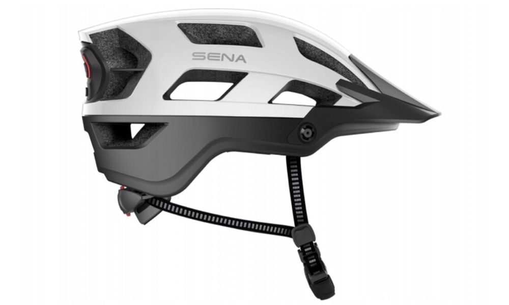 Sena kask rowerowy m1 trial z wbudowanym bluetooth oraz lampka led
