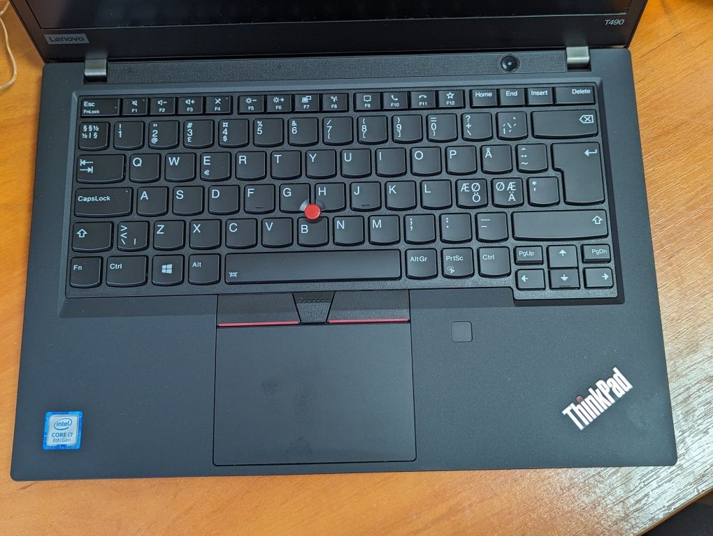 ТОПОВИЙ Ноутбук Lenovo ThinkPad T490/14/IPS/FULLHD/I5-8/16/256