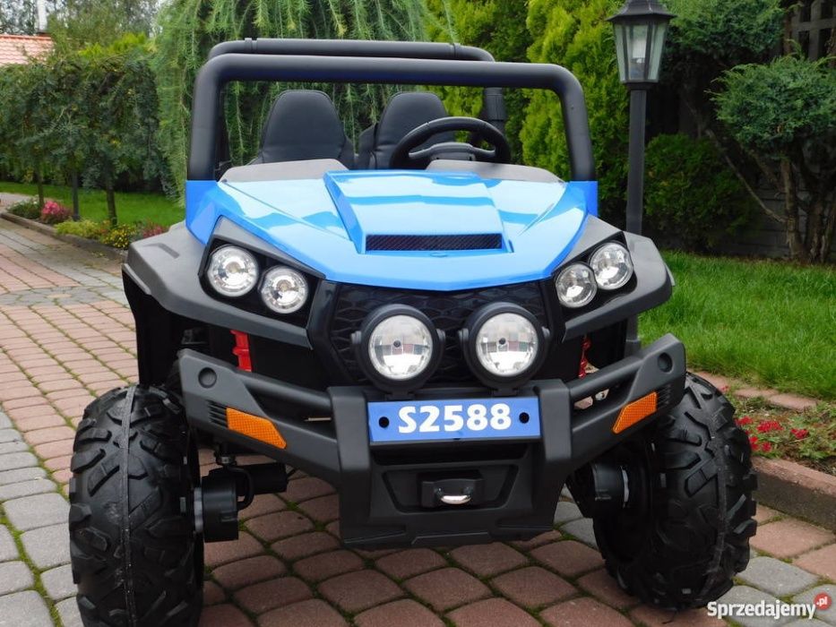 Wielkie i NIEZAWODNE BUGGY 4x4 autko na akumulator dla dzieci 2os