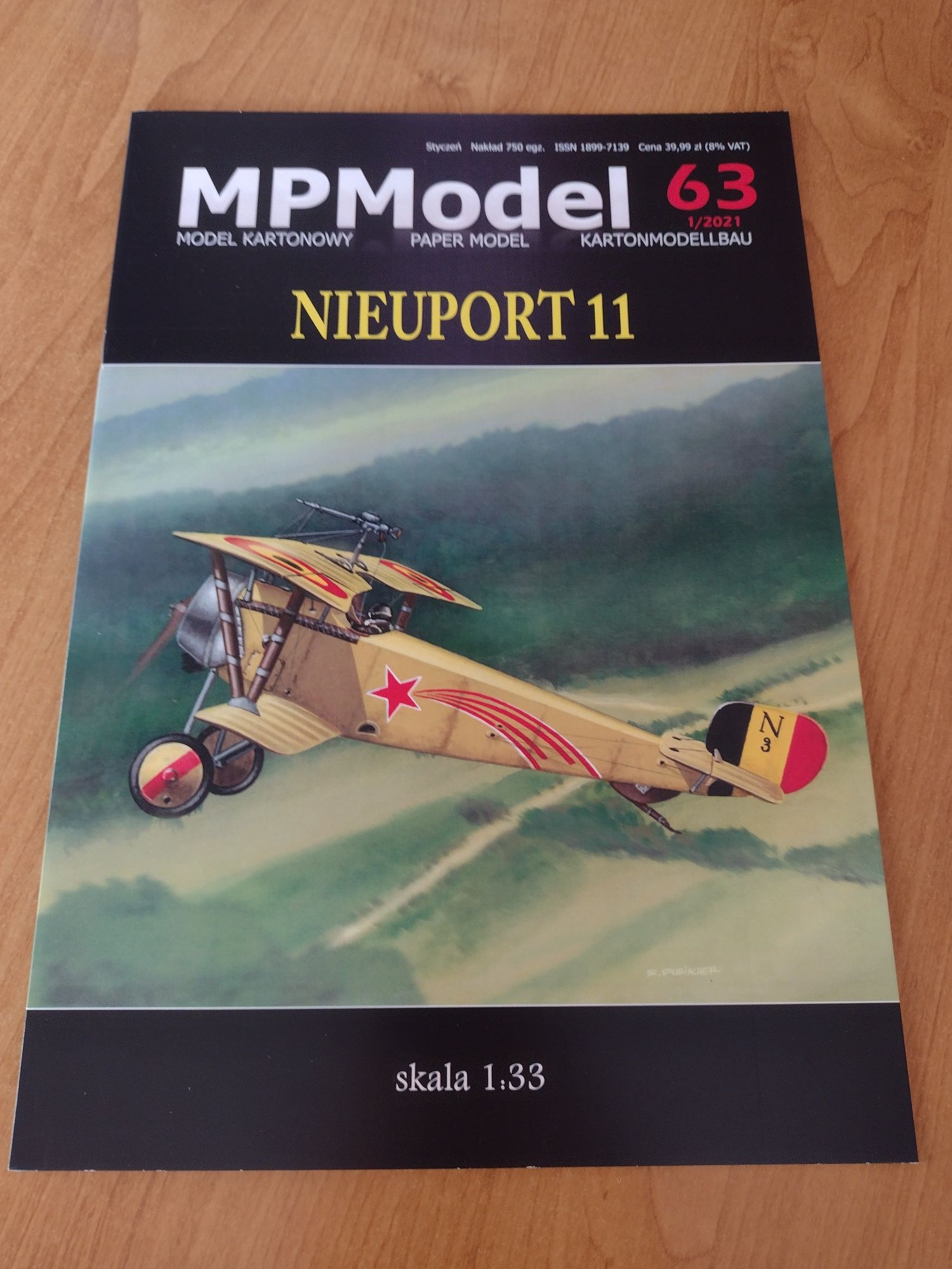 Model kartonowy MPModel Nieuport 11