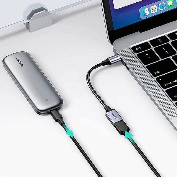 Ugreen kabel adapter przejściówka OTG USB-C (męski) - USB-A (żeński) 5
