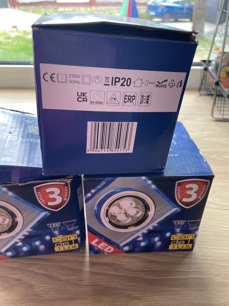 Halogeny sufitowe z led