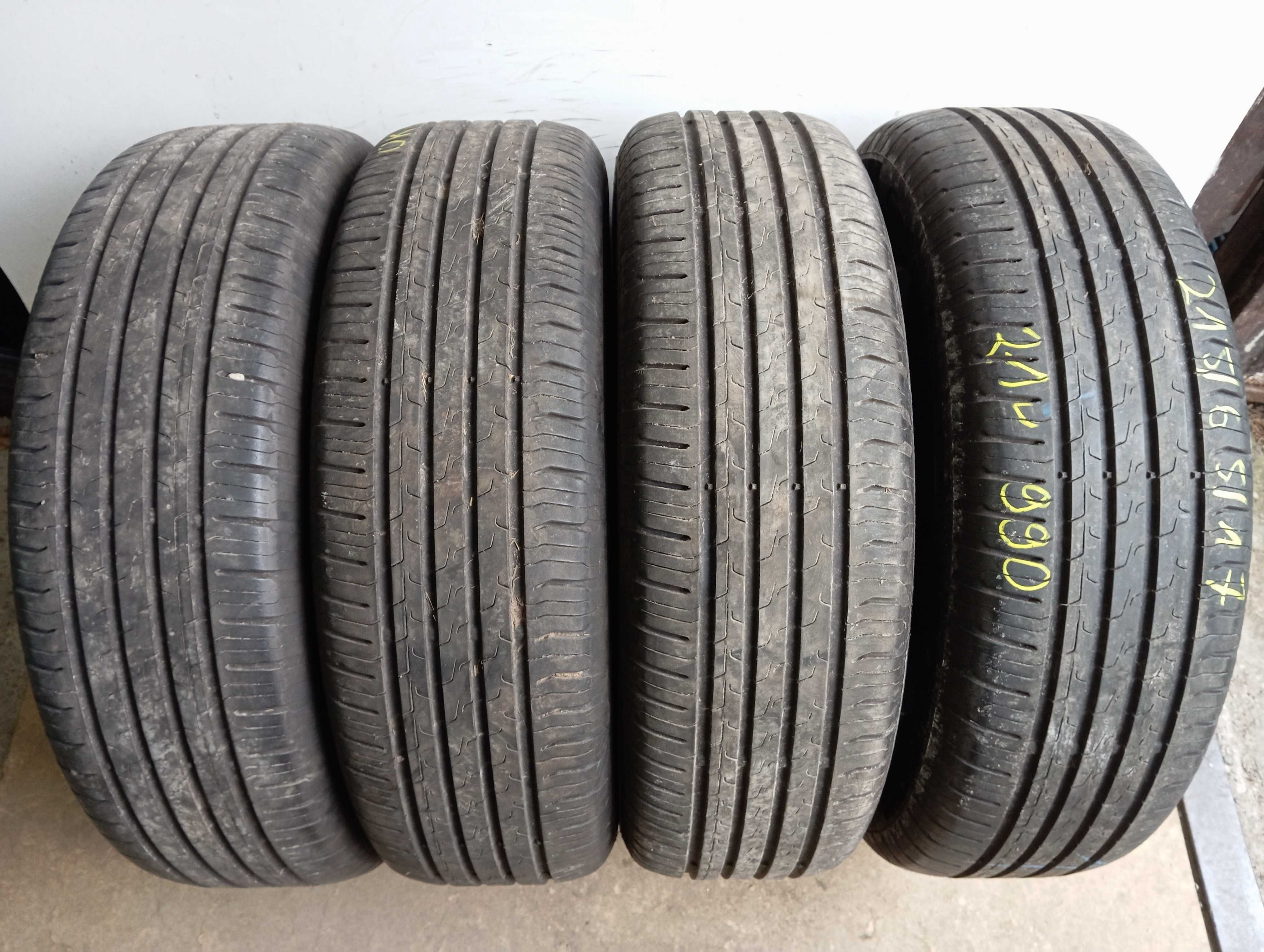 4x 215/65 R17 99V Continental EcoContact 6 2021r 6mm