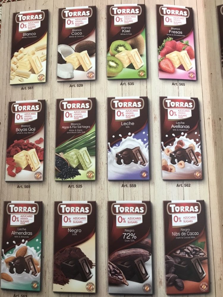 Шоколад Torras 0,75гр.