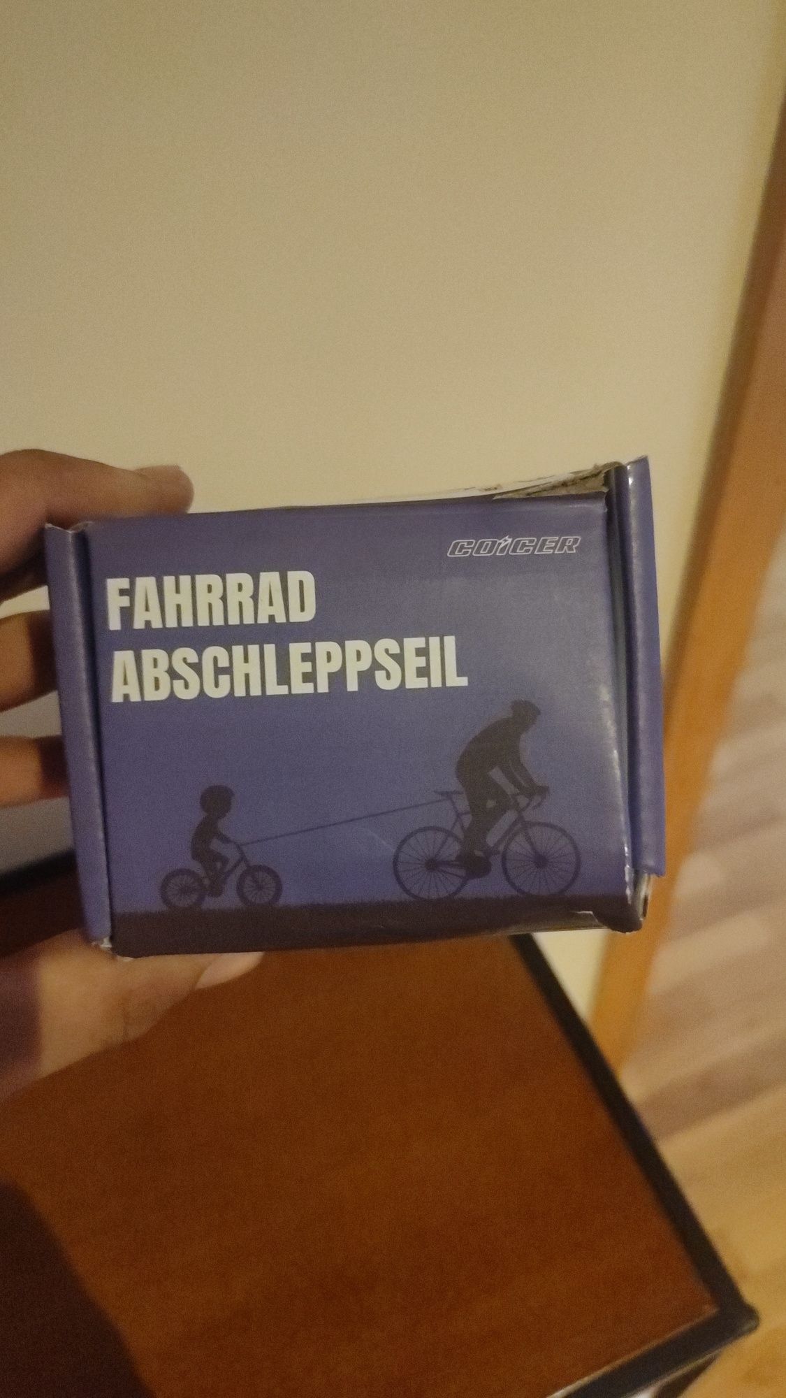 Corda de Reboque para Bicicleta – Coicer Fahrrad Abschleppseil (Novo)