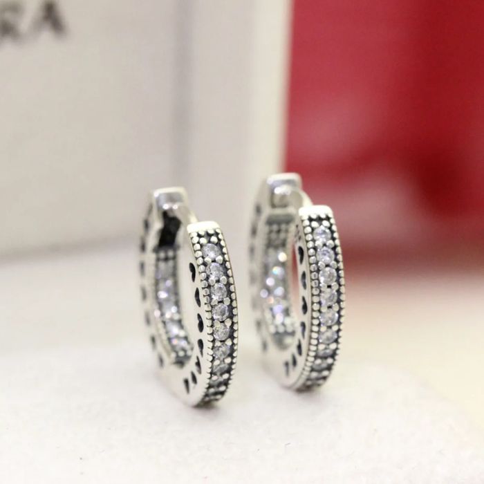 Сережки "Серця Pandora"