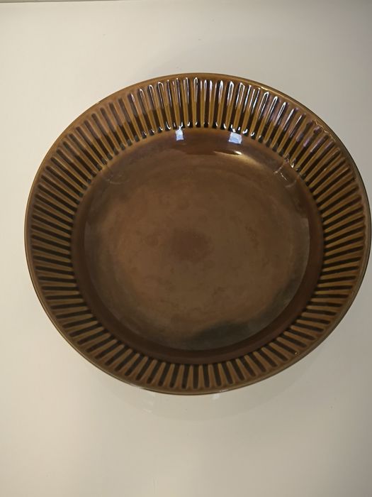 Talerz głęboki Pruszków Emka PRL