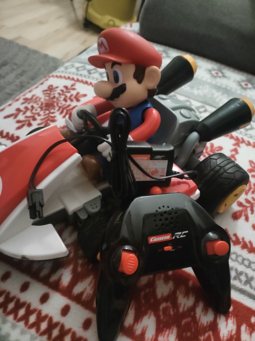 Carrera RC - Mario Kart, Mario - Race Kart z dźwiękiem 2.4GHz 1:16