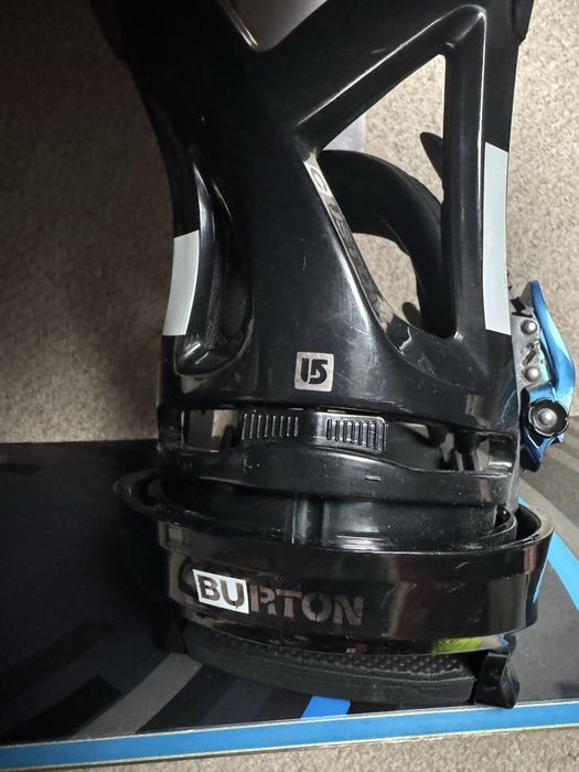 Deska Snowboard Burton Clash 151cm wraz z wiązaniami Burton ipokrowiec