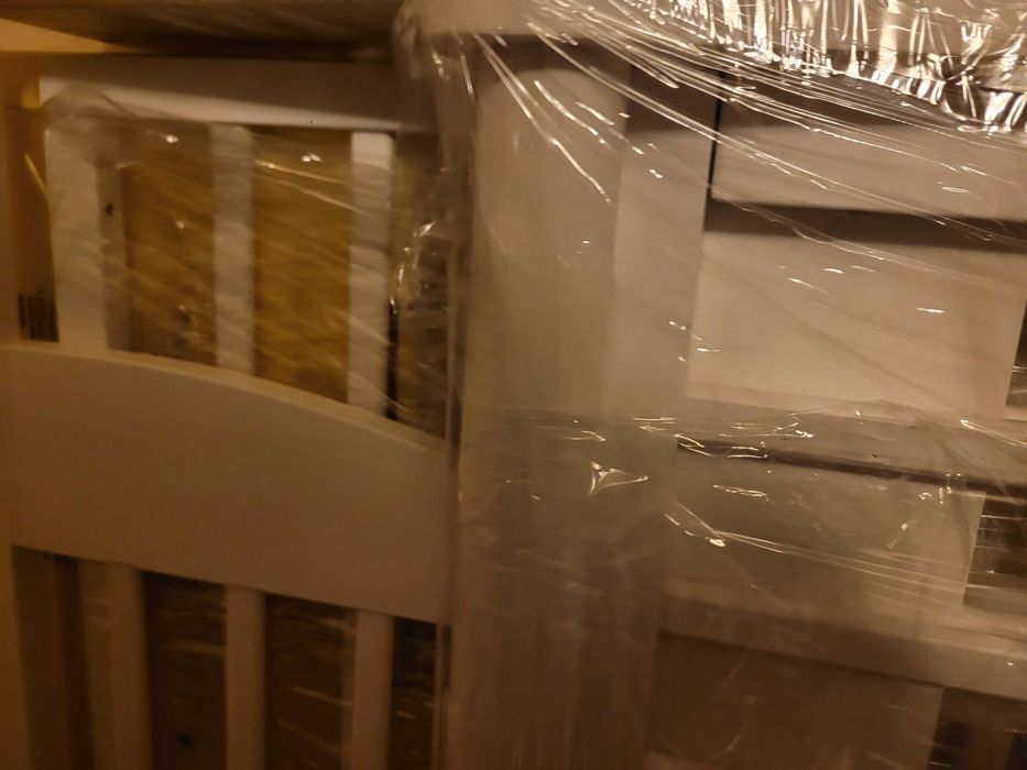 Łóżeczko dziecinne galla drewniane, tapczan