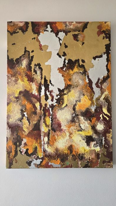 Quadro pintado a mão