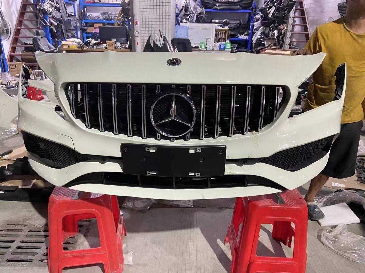СТИЛЬНАЯ Морда mercedes gla-class, бампер Mercedes GLA-class, ноздри