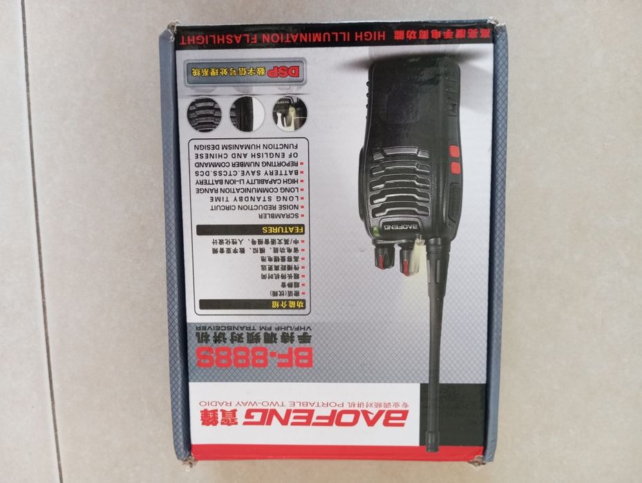 Rádio uhf Baofeng BF-888S