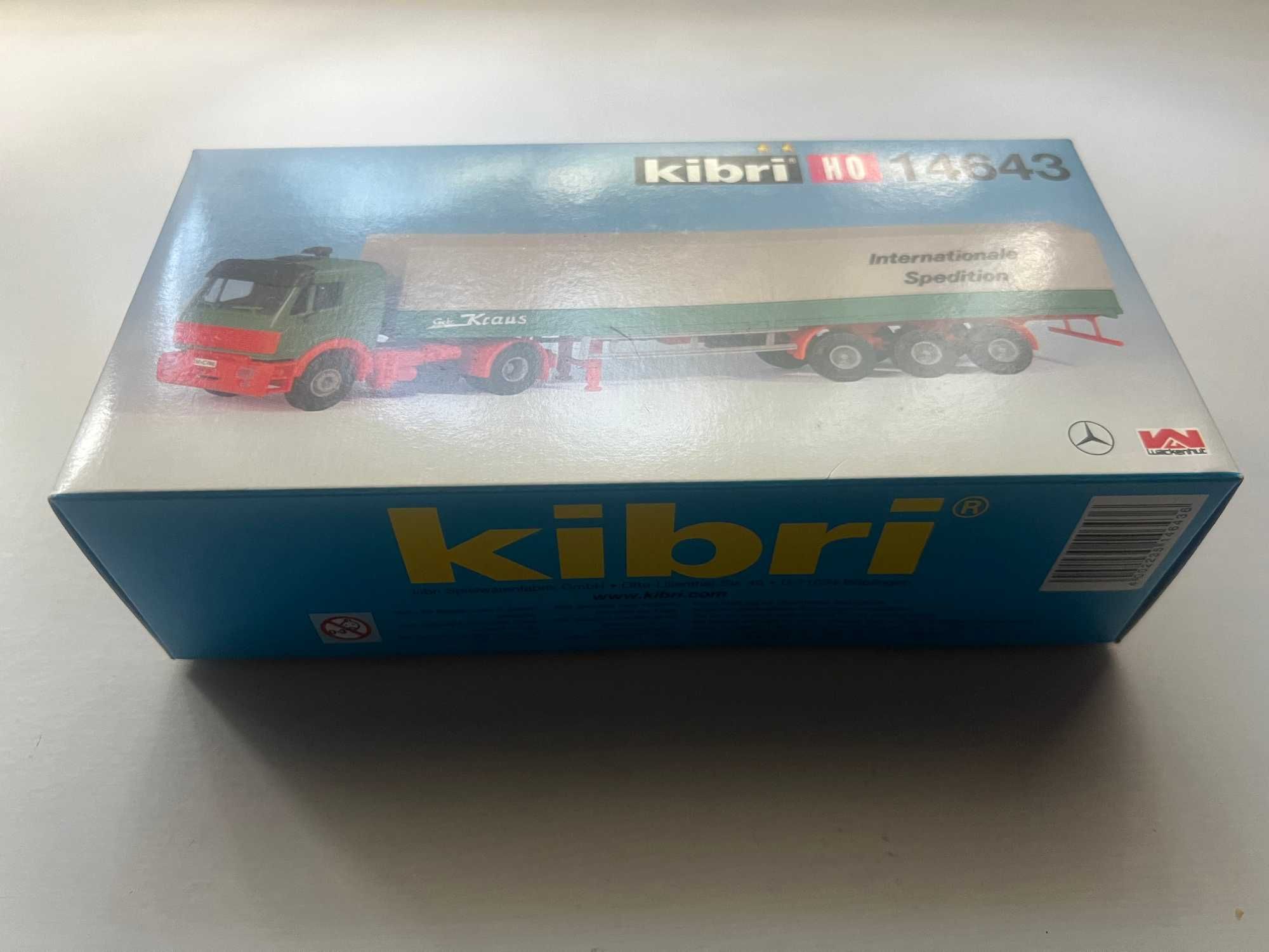 KIBRI 14643 MB 2 Eixos "Kraus Int. Spedition", Escala 1/87,  Ref. A001