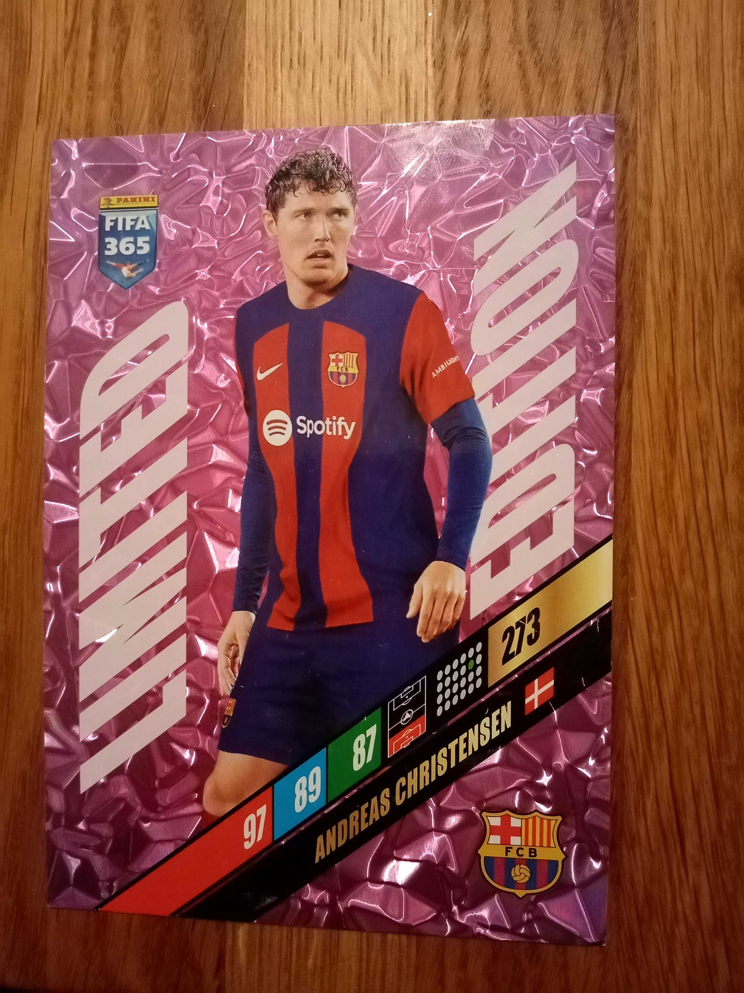 Karta XXL Christiansen Barcelona - Fifa 365 Adrenalyn 2024  Panini