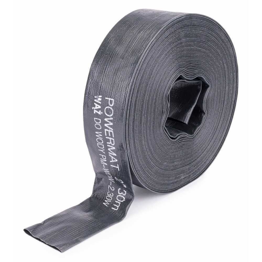 Wąż do wody gumowy pompy strażacki 52mm 2" cale 20 metrów