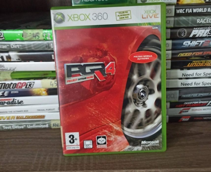 PGR4 xbox360. PL wersja Xbox 360 po Polsku
