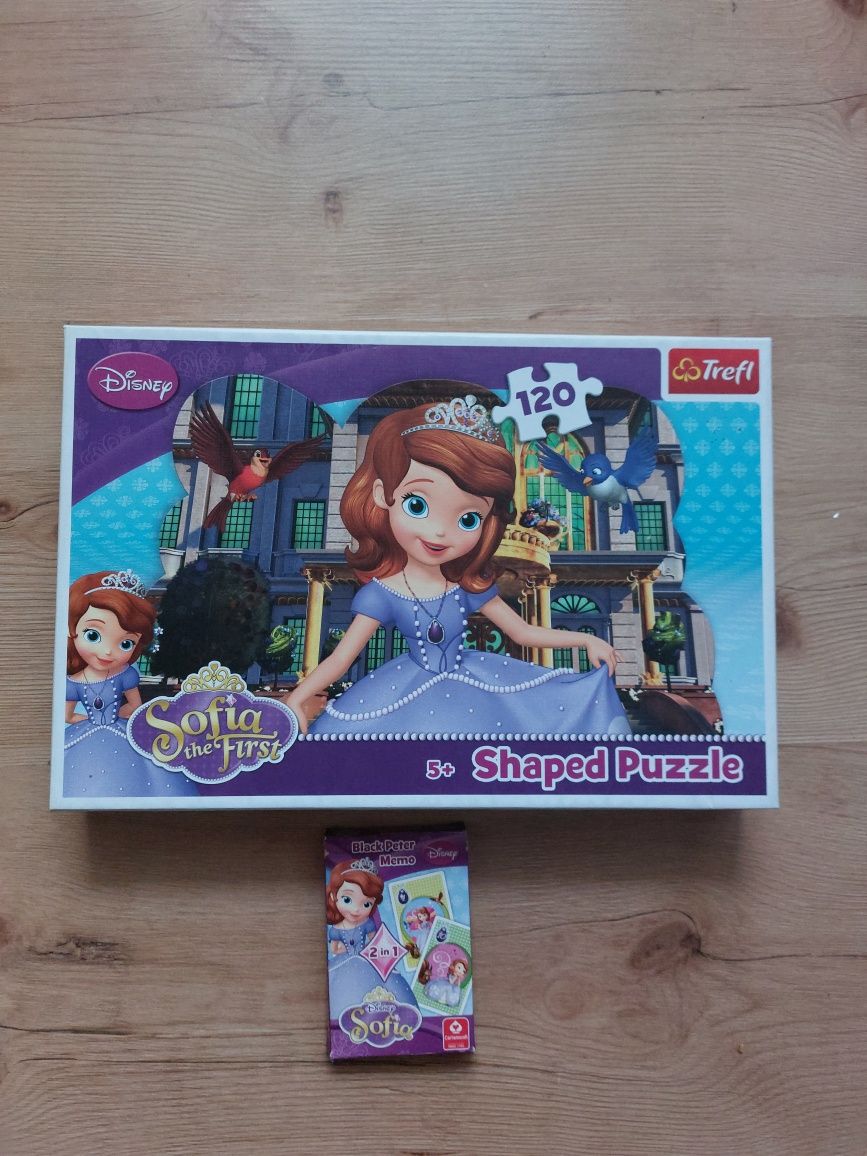 Puzzle 120 5+ Sofia the First Shaped Puzzle