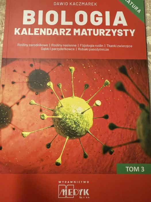 Biologia matura  kalendarz maturzysty cz. 1-4 Medyk