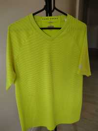 Camisola Adidas adulto masc. XL, fluorescente, ótima para o verão.