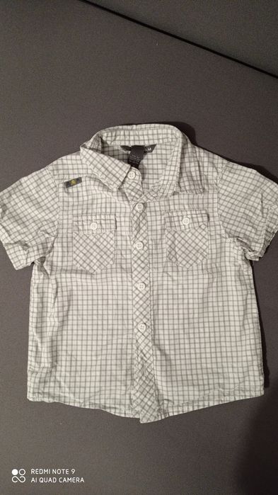 Koszula w kratkę dla chłopca rozm.92 H&M