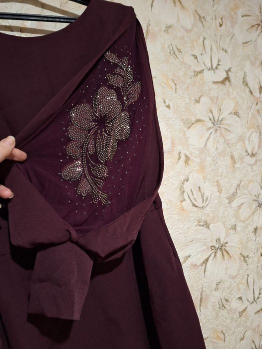 нарядне плаття, колір бордо, нове