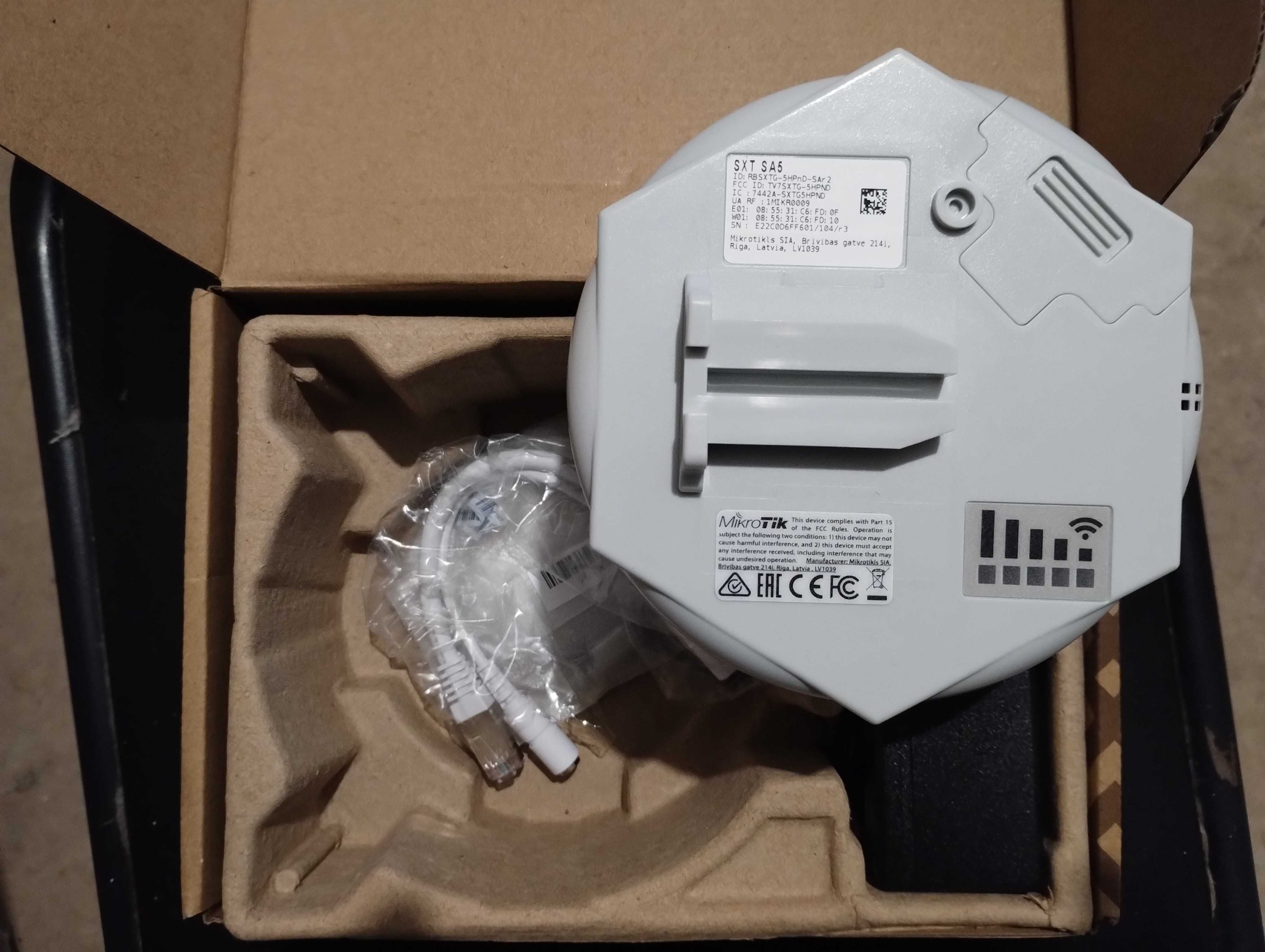 MikroTik SXT SA5 (RBSXTG-5HPnD-SAr2) RouterOS L4
